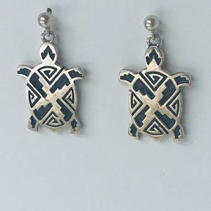 JR Silversmith Sterling 925 Native American Turtle